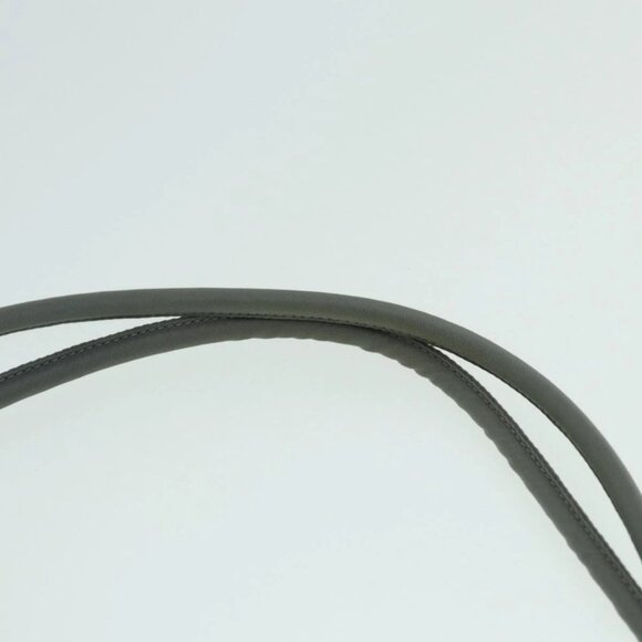 PRADA Tote Bag Nylon Gray Silver Auth - Picture 10 of 16